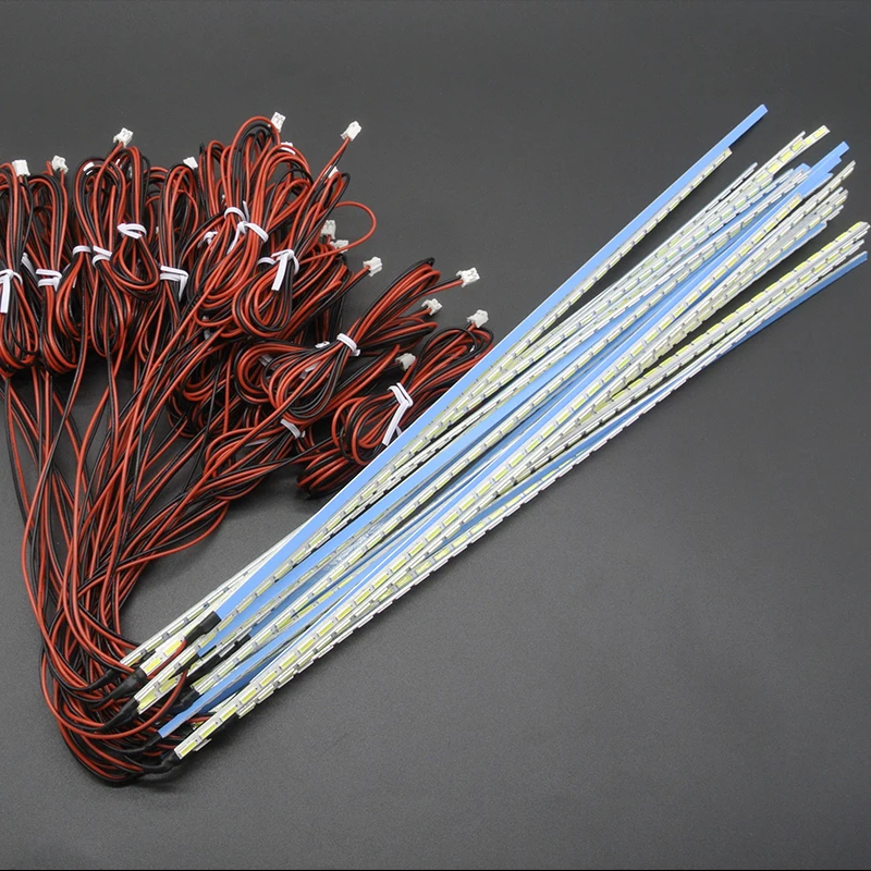 10 шт./лот 40 дюймов 7020 светодиодная алюминиевая пластина лента для кромкофоновой