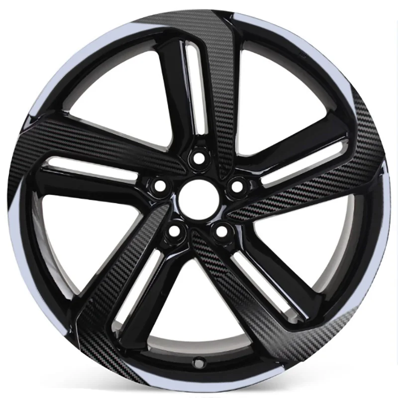 3D 4D Углеродные/матовые/глянцевые черные наклейки на колеса Автомобильный