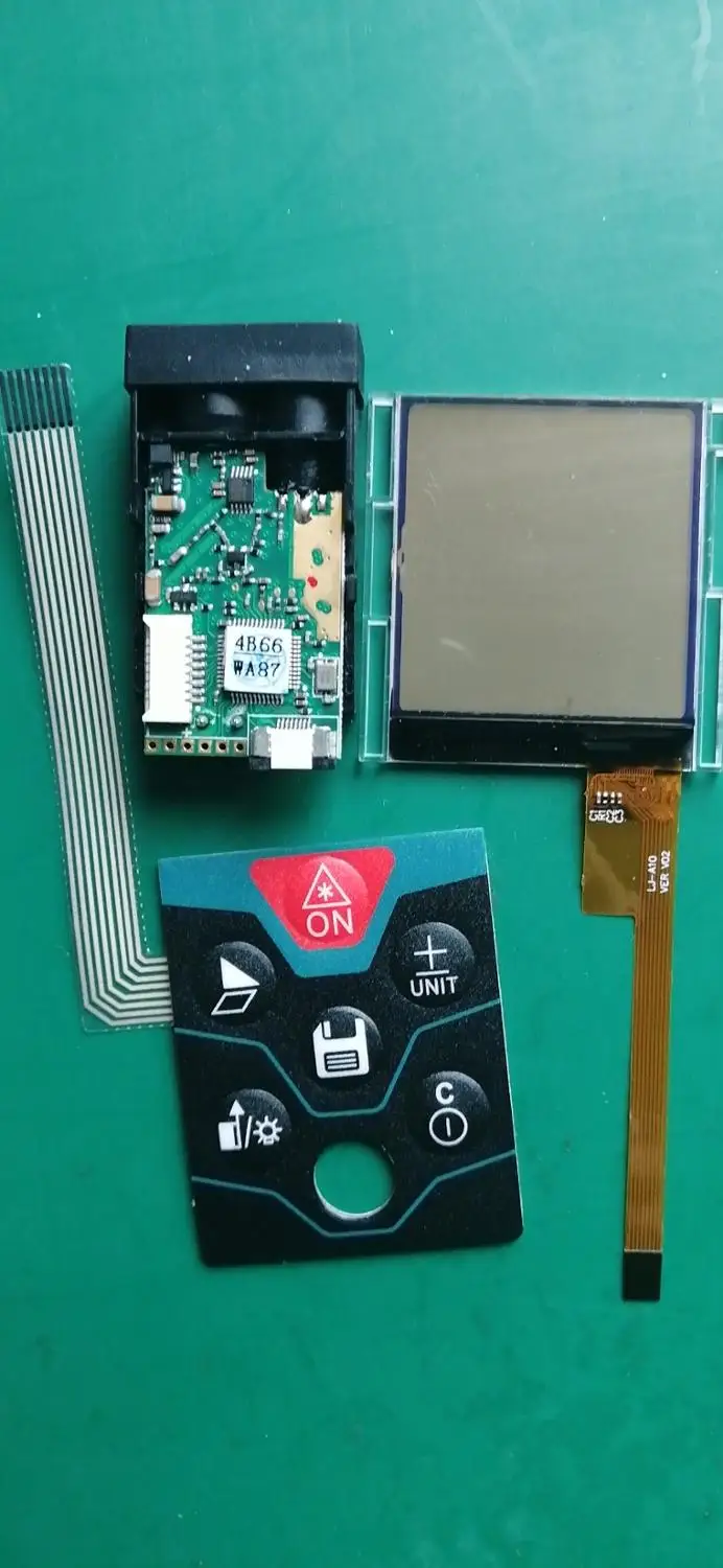 Лазерный дальномер цифровой лазерный 50 м DIY|tester board|tester linetester pen |