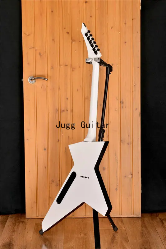 Редкая ГТ Гленн типтон Джудас священник белый крем Explorer электрогитара копия EMG