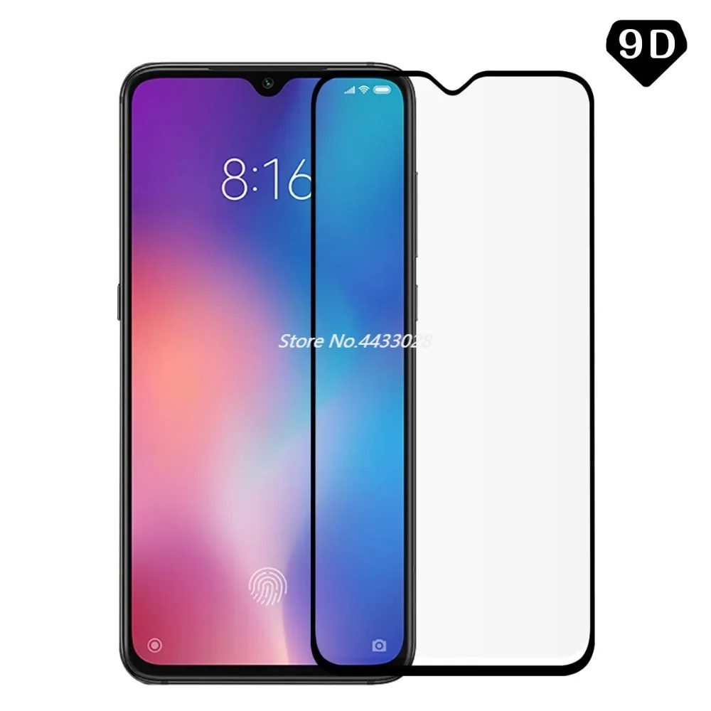 Защитное стекло закаленное 3D 9H для Xiaomi Mi 9/Mi9/SE/Redmi Note 6/7 Pro/7A|Защитные стёкла и