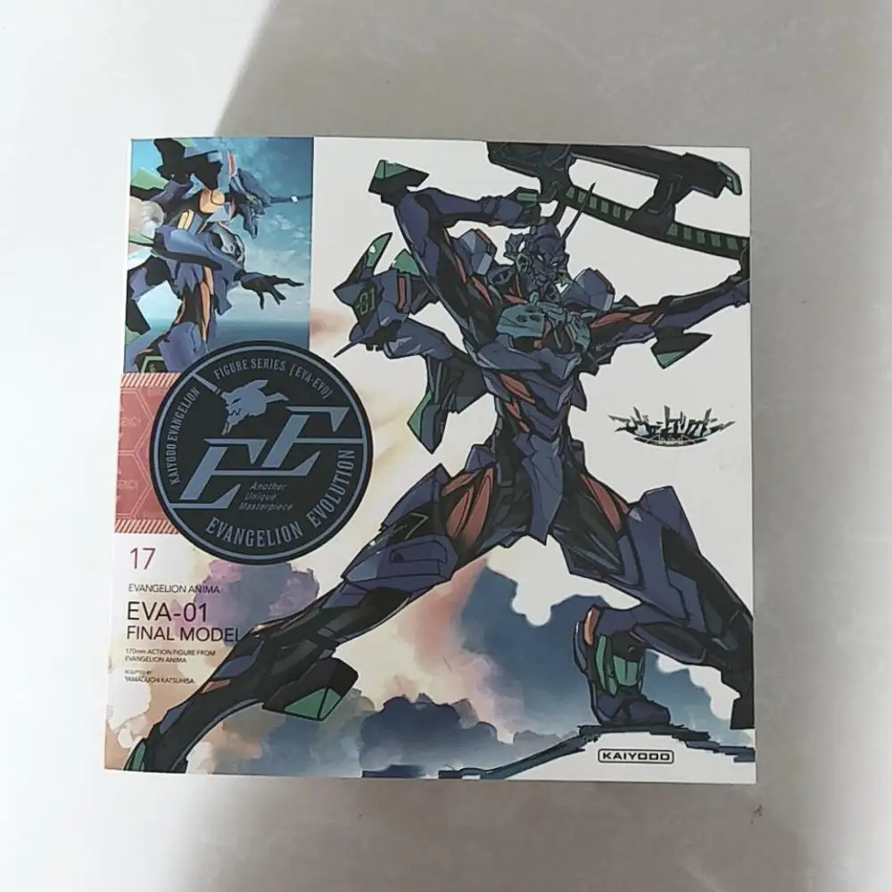 With Box Удивительная серия фигурок Yamaguchi EVANGELION EVOLUTION 17 см. EVA-EVO подвижная Коллекция игрушек и подарков на день рождения - Цвет: With Box