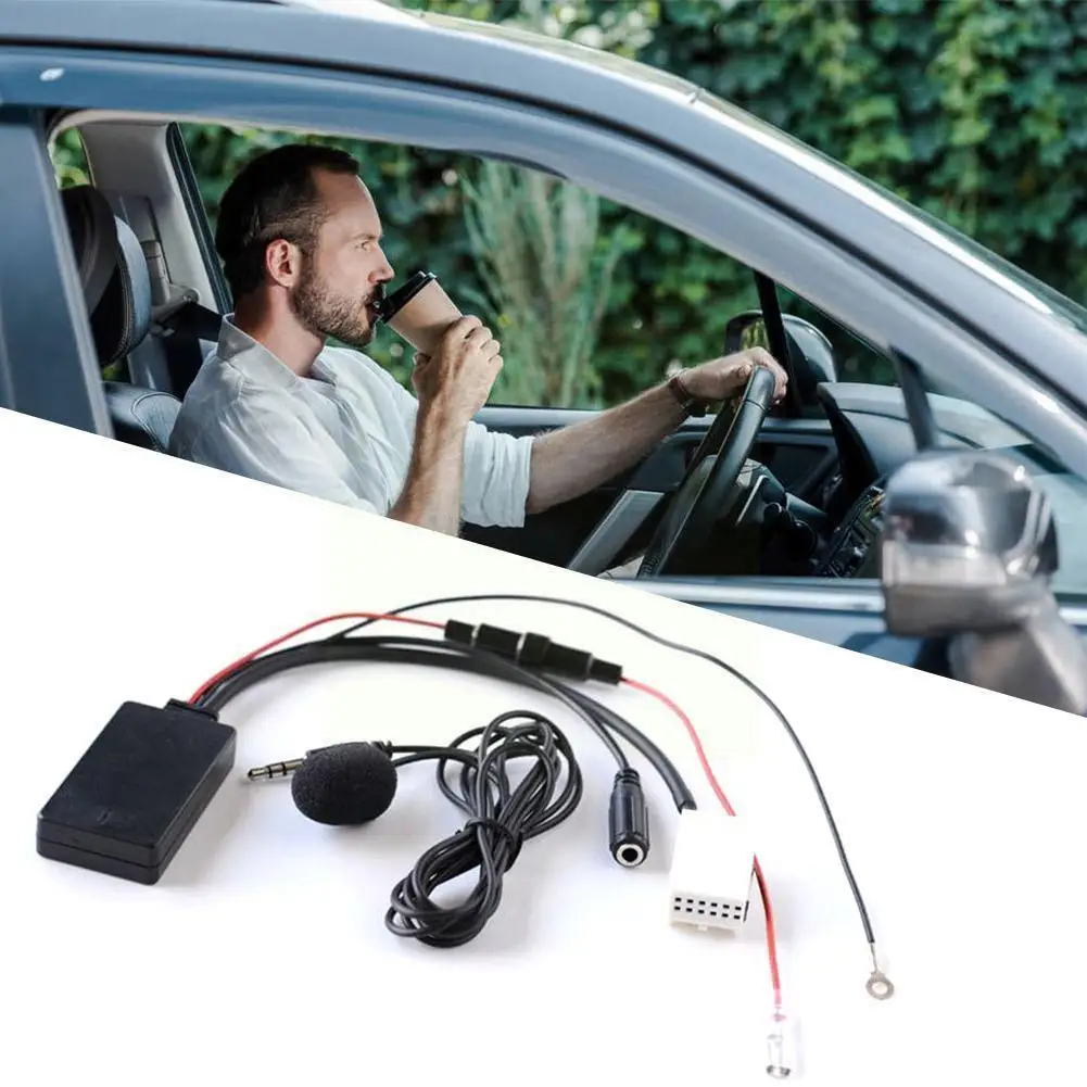 

AUX Audio Cable Bluetooth Radio Cable Adapter Universal Music Audio Car Bluetooth Aux Charger Car Adapter Receiver S8I2