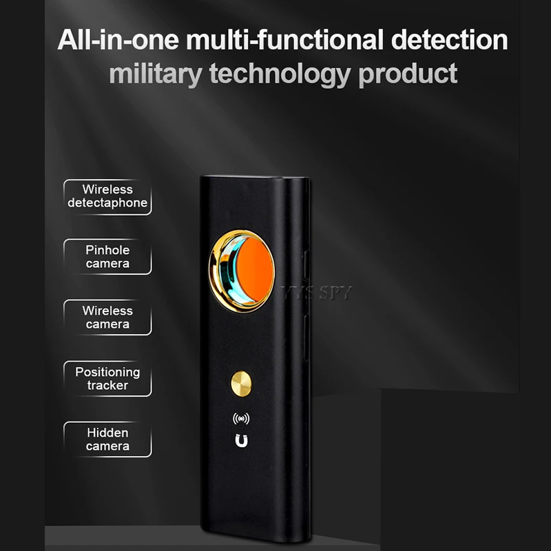 mini anti spy rf detector bug hidden camera portable camara espia wifi phone signal magnetic gsm gps tracking gadgets finder free global shipping