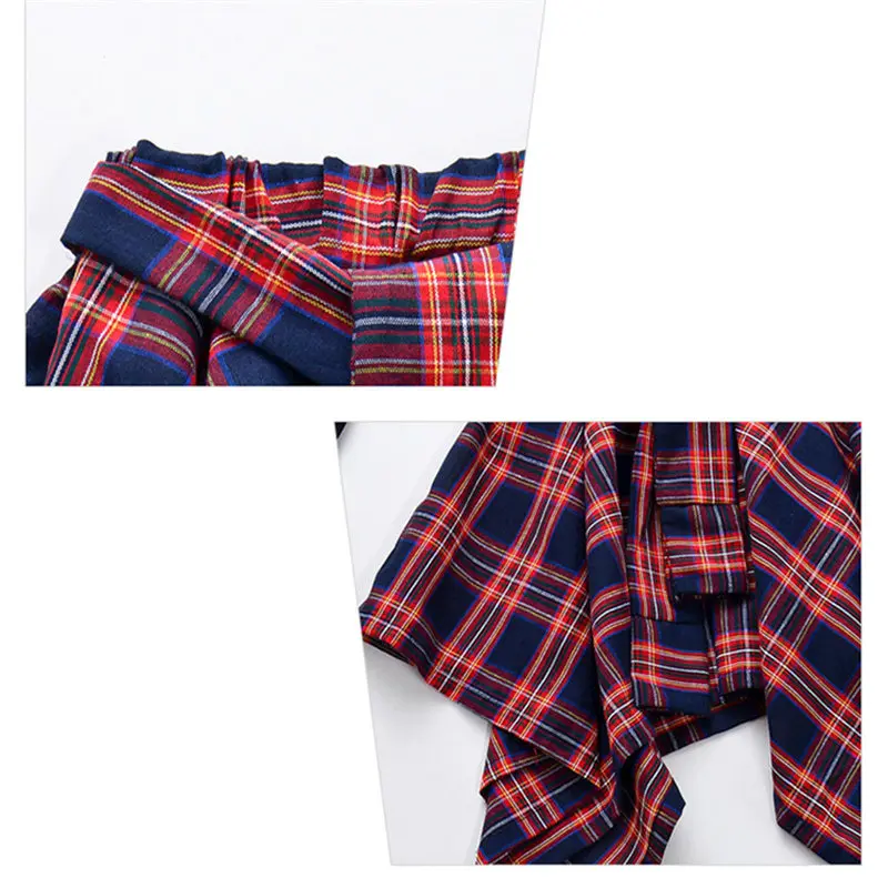 

Fashion Summer Teenage Girls Clothing Set Kids Tops Crop + Plaid Skirt Teens for Girls Teenagers Clothes Set 2 Pieces Tracksuit