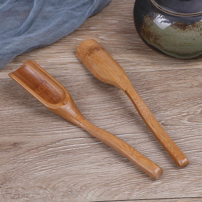 

Tea Coffee Honey Sauce Spoon Bamboo Tea Scoop Shovel Matcha Powder Teaspoon Scoop Chinese Kung Fu Tool Tea Leaves Chooser Holder