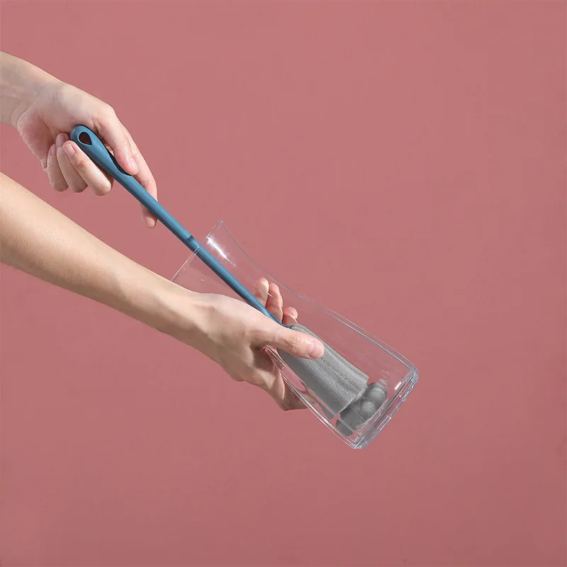 Губка с длинной ручкой для дома термочистящие салфетки мытья посуды кофе чая