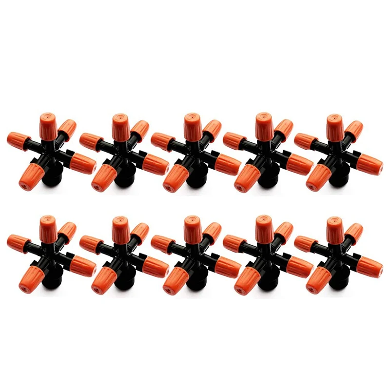 

10 Pieces 5 Garden Sprinkler Sprinklers, Greenhouse Humidification System For Drip Irrigation