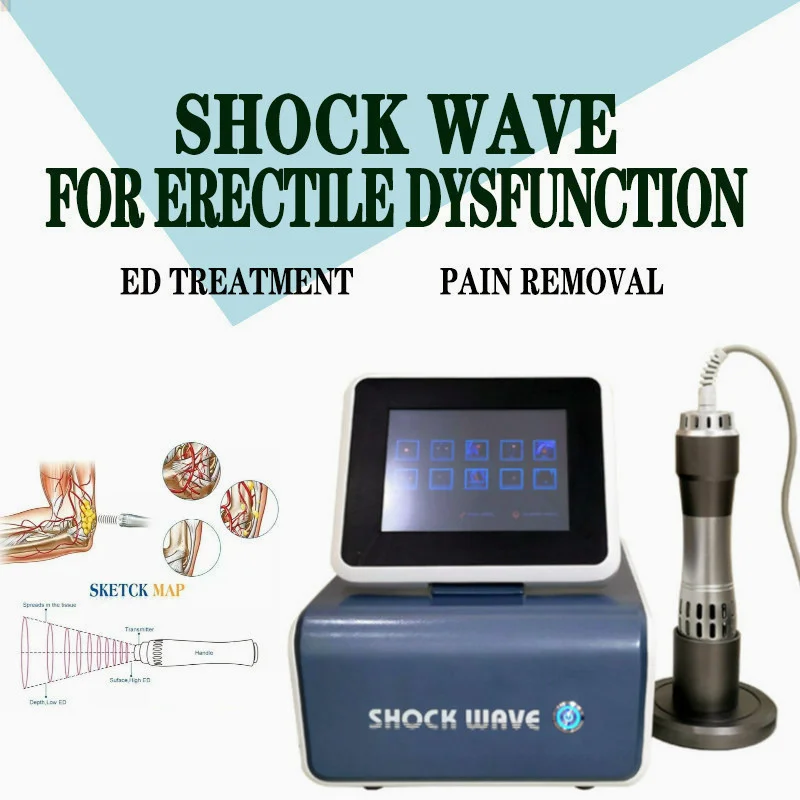 

High Quality Shockwave Physical Therapy Machine With 7 Treatment Tips Shock Wave Equipment Electric For Ed Reduce Pain Relife