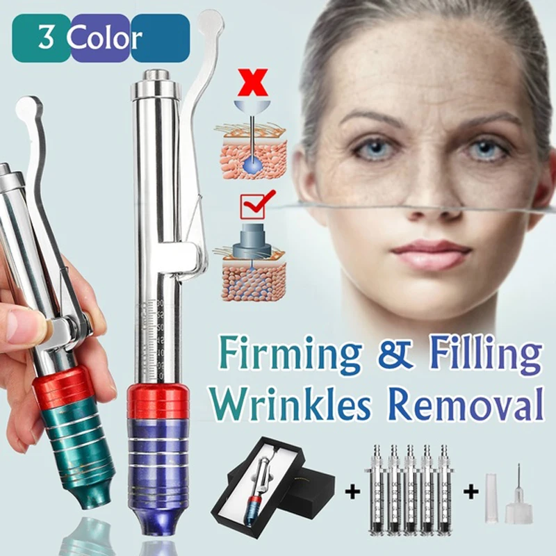 New Hyaluronique pen Hyaluronic Acid Guns No needle Injection Serum Atomizer Pen For Anti-wrinkle Skin Rejuvenation Lips Lifting