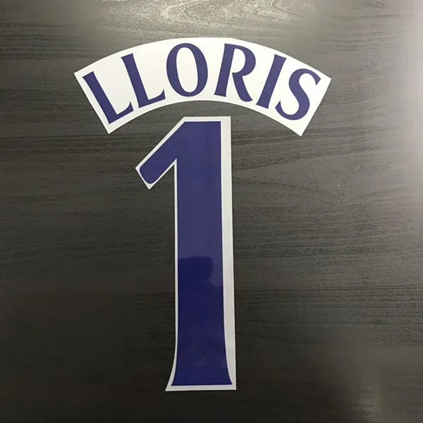19-20 Кейн сын Эриксен DELE LUCAS Вертонген Льорис подмигивает ALDERWEIRELD пользовательские namesets футбольные значки патч - Цвет: LLORIS