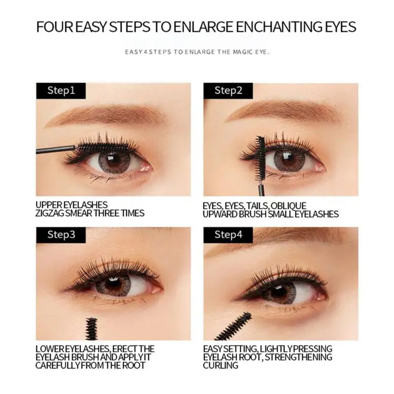 Красная леопардовая тушь для ресниц водоСТОЙКАЯ и потостойкая не рассыхающая