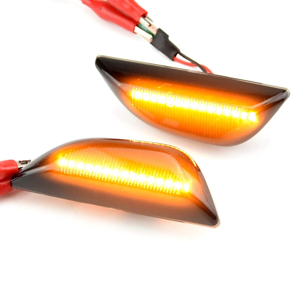 

2x Dynamic Led Side Marker Flowing Turn Signal Sequential Blinker Lamp For Opel Mokka X Chevrolet Trax 2013~2020 Buick Encore