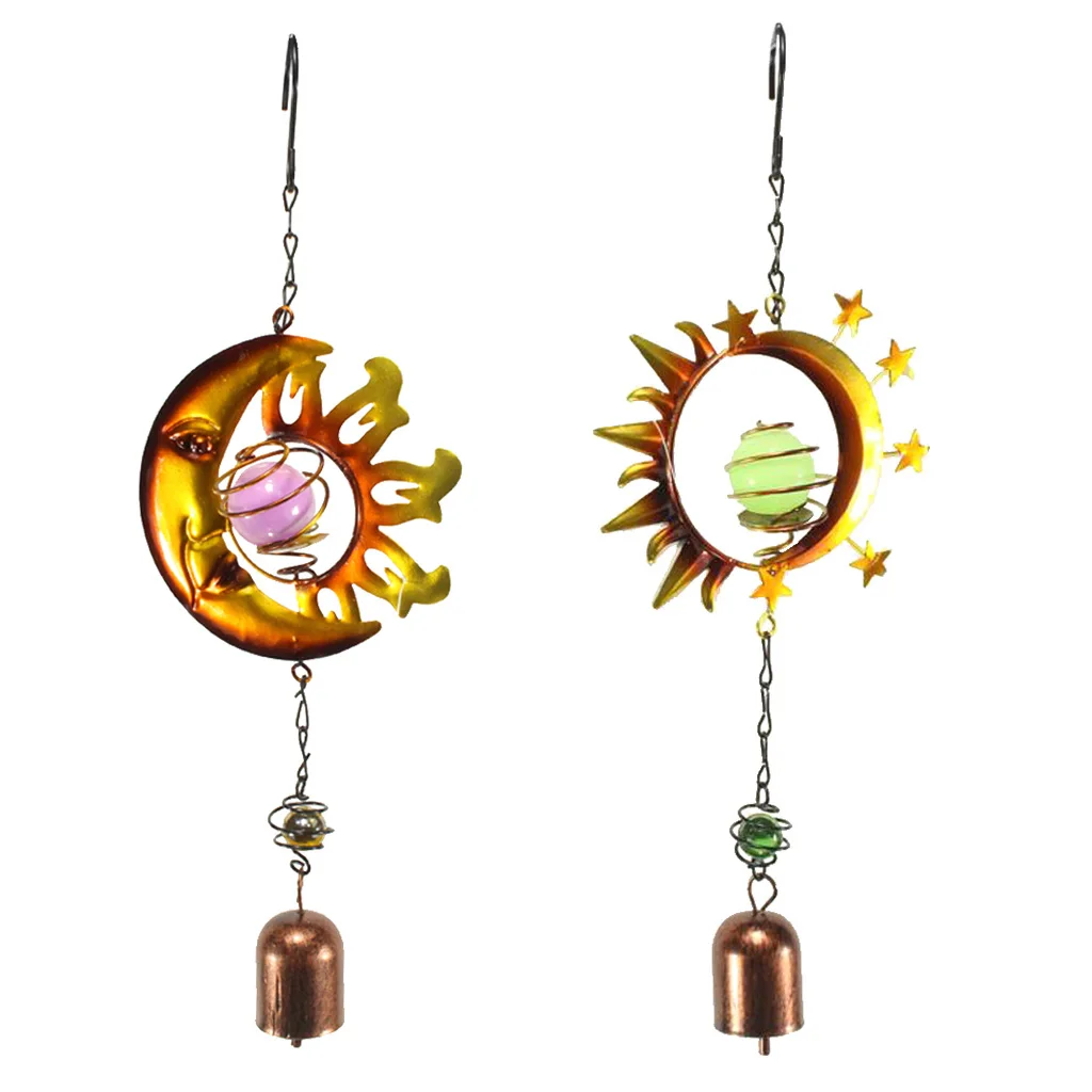 Чудесный дизайн металлический Вертушка для ветра 3D скручивающийся декор сада