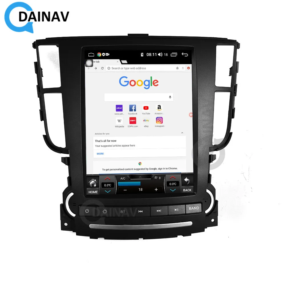 

Для Acura TL 2004 2005 2006 2007 2008 автомобильный мультимедийный плеер TL GPS-навигация 10,4 дюймов стерео радио Android 10,0 автомобильная система