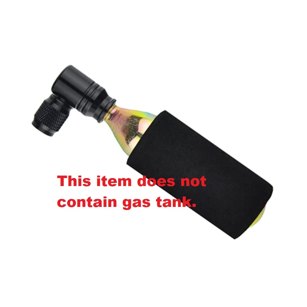 Велосипедный велосипед Алюминиевый мини воздушный насос головка CO2 адаптер для