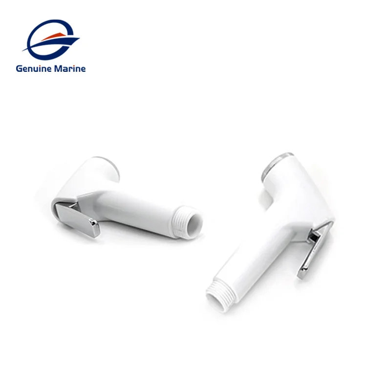 

White ABS Bathroom Toilet Handheld Shower Head Mini Nozzle Sprayer Boat Marine Trailer Boat Hardware