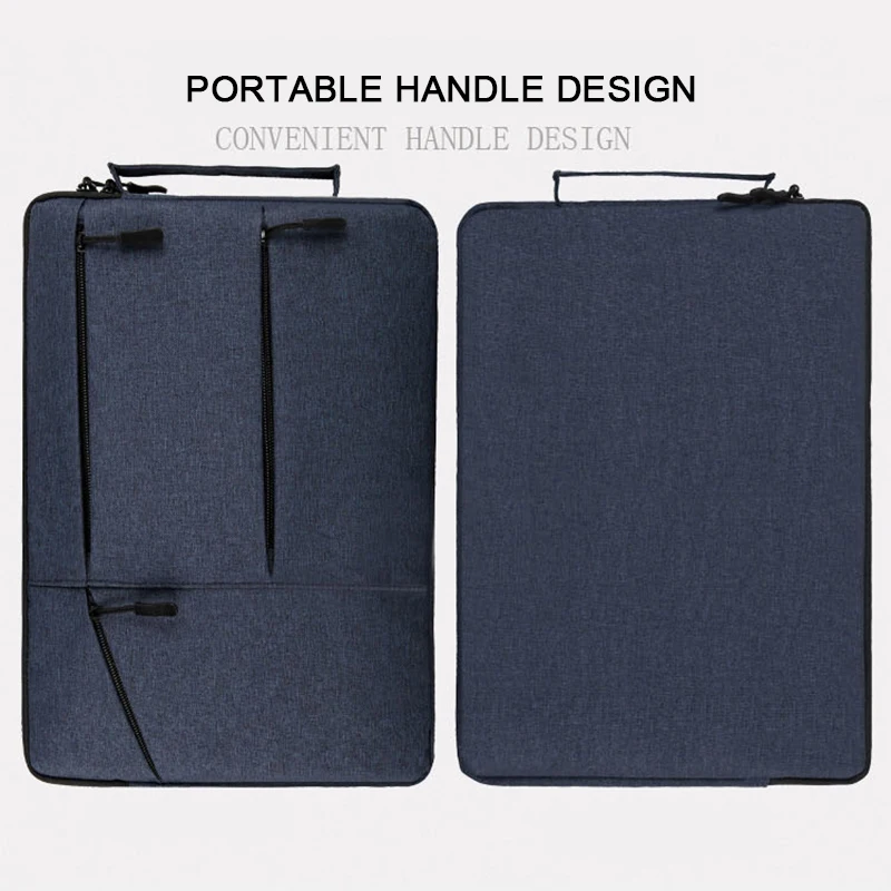 вместительный портфель для