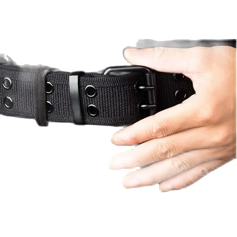 Мужские холщовые ремни хорошего качества роскошный трикотажный нейлоновый