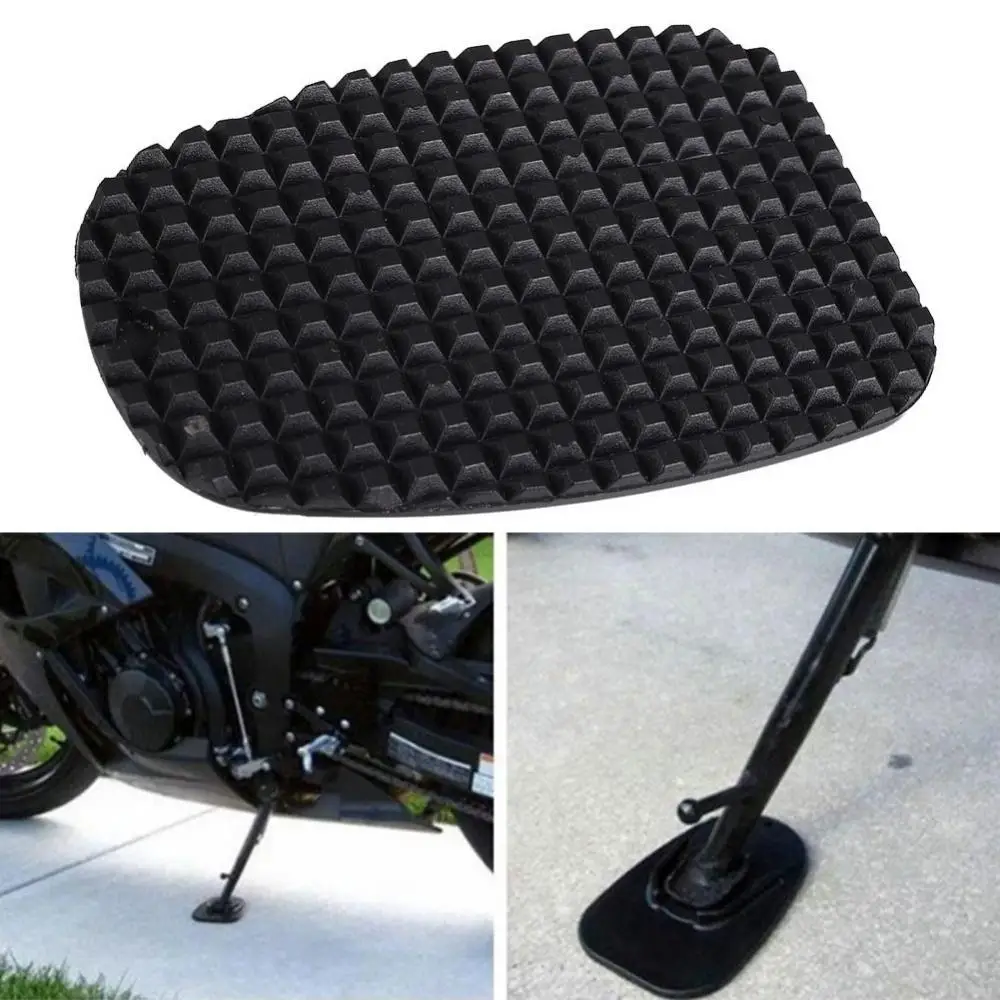 

Motorcycle Side Kickstand Non-Slip Plate Base Parking Stand Support Mat Pad