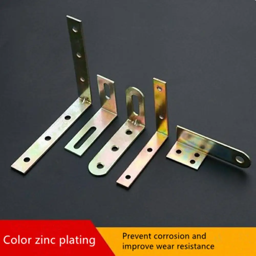 Утолщенный прямоугольный Железный Кронштейн 90 градусов треугольный