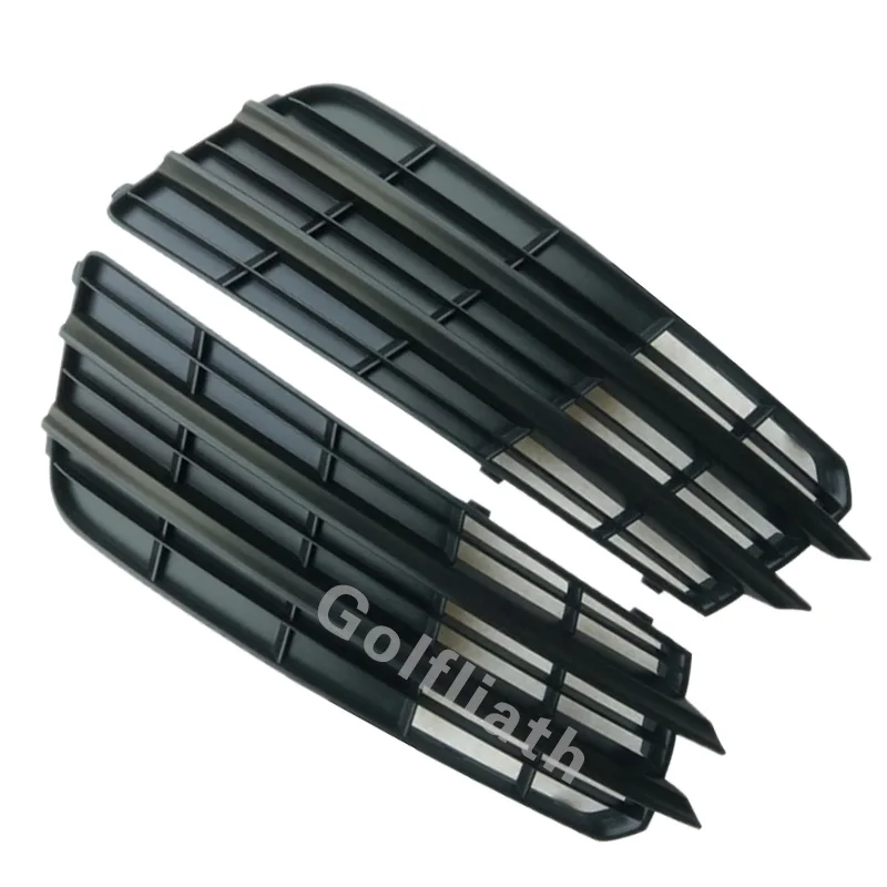 Левая Правая передняя решетка бампера боковая противотуманная фара с крышкой