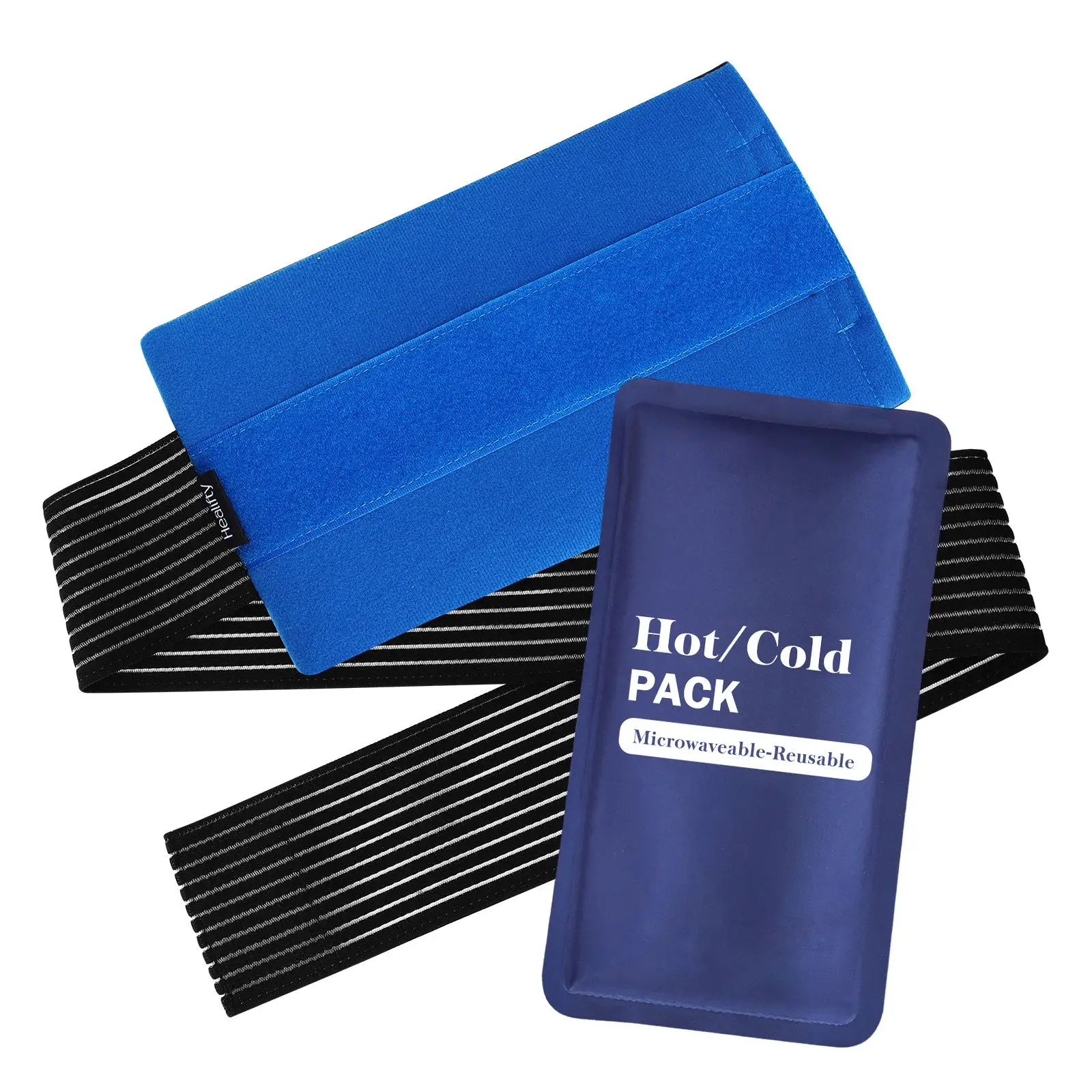 

HEALIFTY Hot & Cold Gel Pack Reusable Ice Pack Pain Relief Hot and Cold Therapy Gel Wrap Alleviate Joint and Muscle Pain