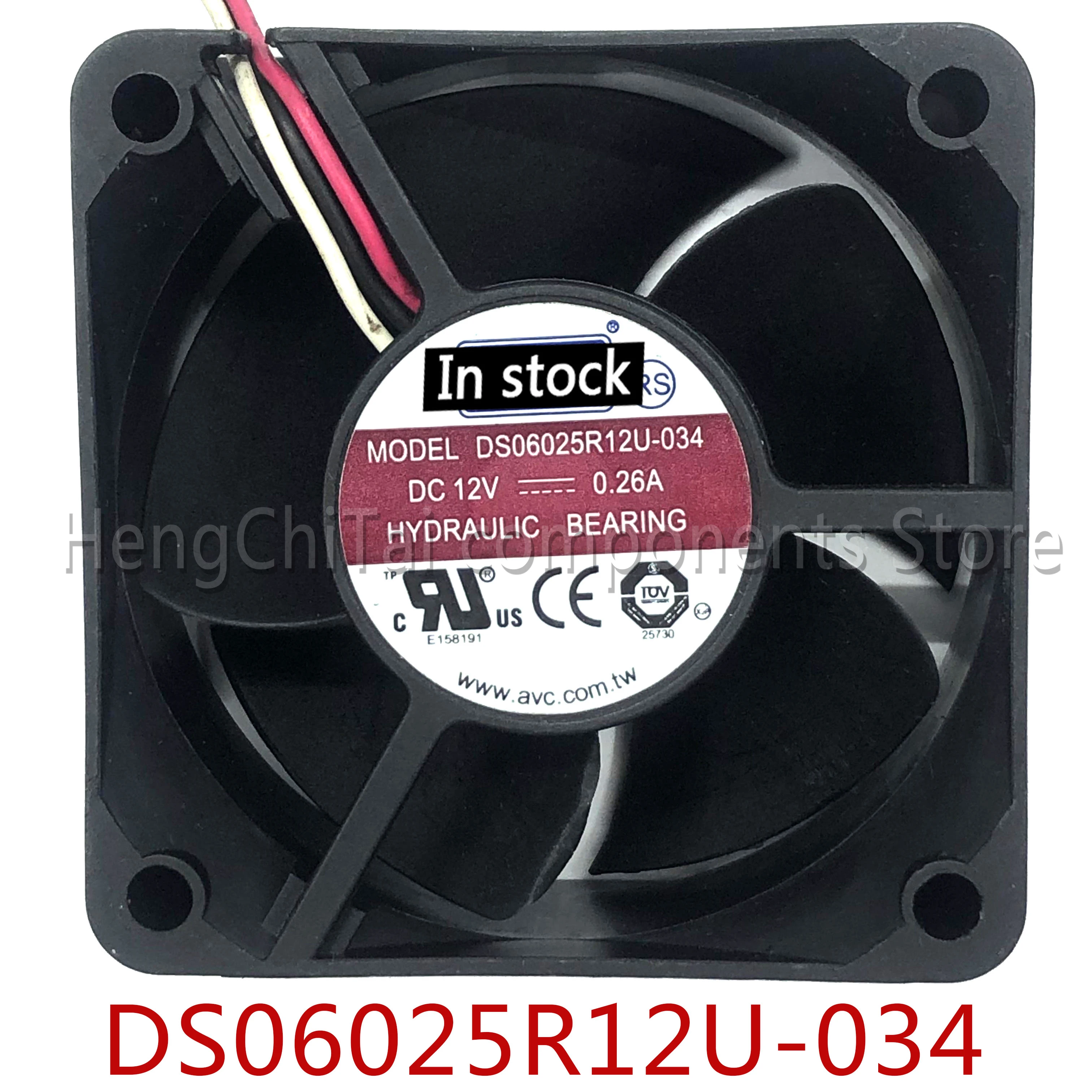 Оригинальный 100% рабочий Вентилятор охлаждения DS06025R12U 12 В 0.26A 4 провода 60 мм 6025 Оригинальный 100% рабочий Вентилятор охлаждения DS06025R12U 12 В 0.26A 4 провода 60 мм 6025