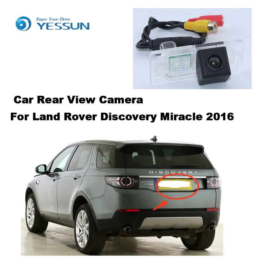 

Для Land Rover Discovery Miracle 2016 автомобильный парковочная камера заднего вида CCD HD ночное видение Водонепроницаемая резервная камера заднего вида