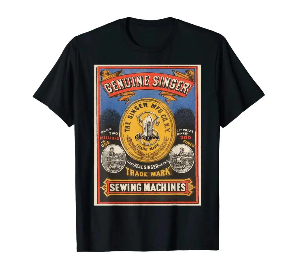 

Vintage poster - Singer Sewing Machine Retro T-Shirt