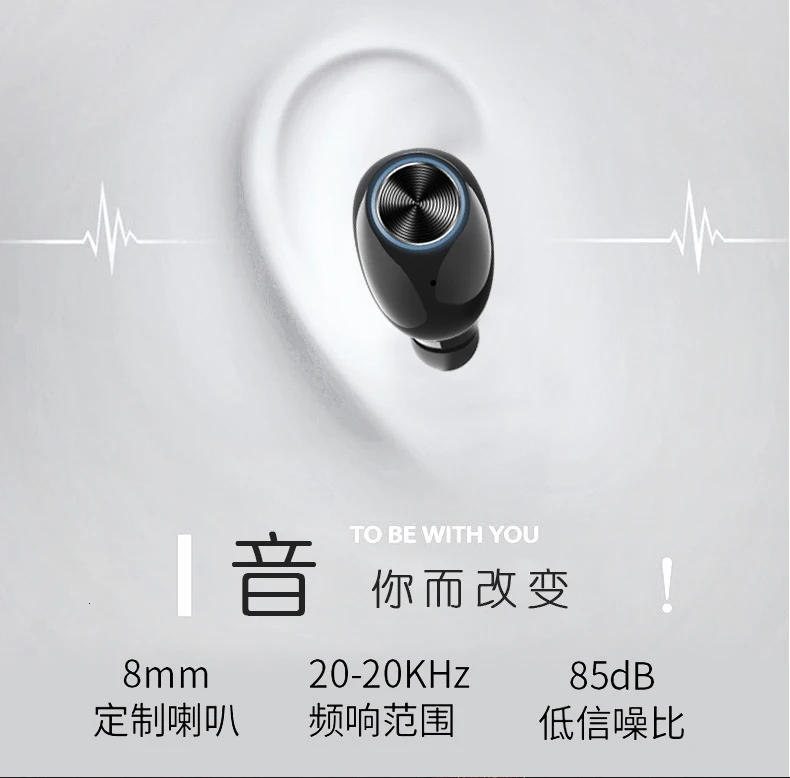 Yinyoo A14 Bluetooth 5,0 TWS Беспроводные водонепроницаемые наушники-вкладыши Bluetooth с шумоподавлением