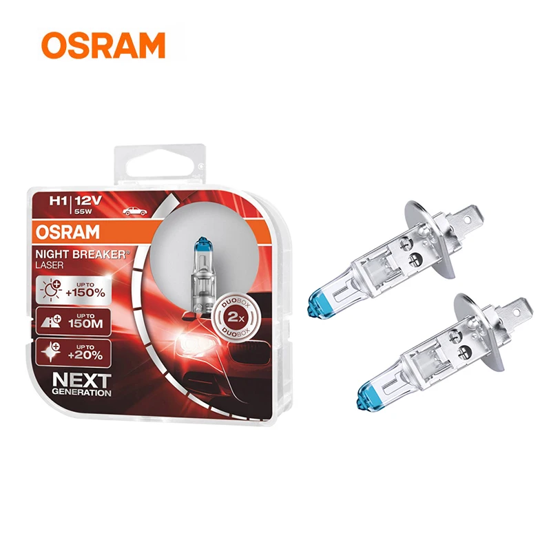 Лампа Ксеноновая OSRAM + 20% больше белого света Night breaker лазерной следующего