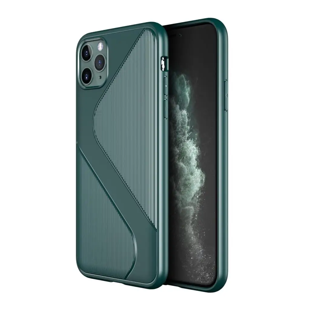 Чехол для iPhone 11 Pro Max 2019 тонкие силиконовые Нескользящие мягкие гибкие