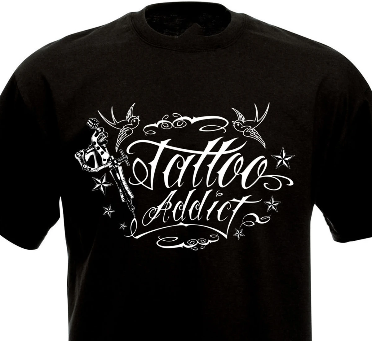 Футболка с тату-татуировкой старошкольная Татуировка Ласточка чернила культура