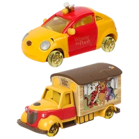 takara tomy genuine motors mr sanders winnie the pooh cute metal vehicle simulation model toys