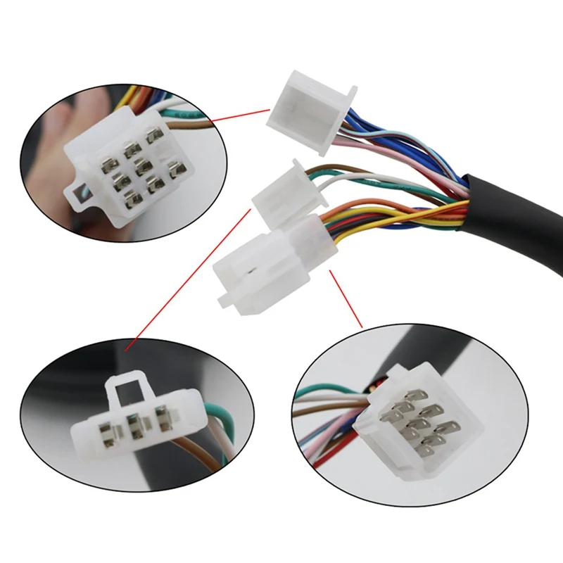 7-Цвет светодиодный мотоцикл RX2N ЖК ATV цифровой Speeeter тахометр метр 15000 об/мин |