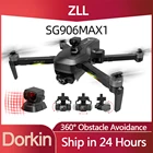 Оригинальный ZLL SG906 MAX1 Drone Beast 3 + GPS 3-осевой карданный подвес 4K FPV 5G WIFI Двойная камера профессиональный 50X зум бесщеточный Квадрокоптер