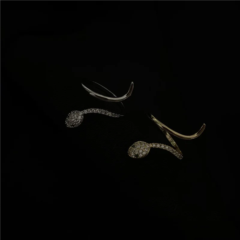 

TIMEONLY Unique Design CZ Zirconia Snake Ring for Women Female 2020 New Hot Sale Open Rings Delicate Party Gifts Jewellery
