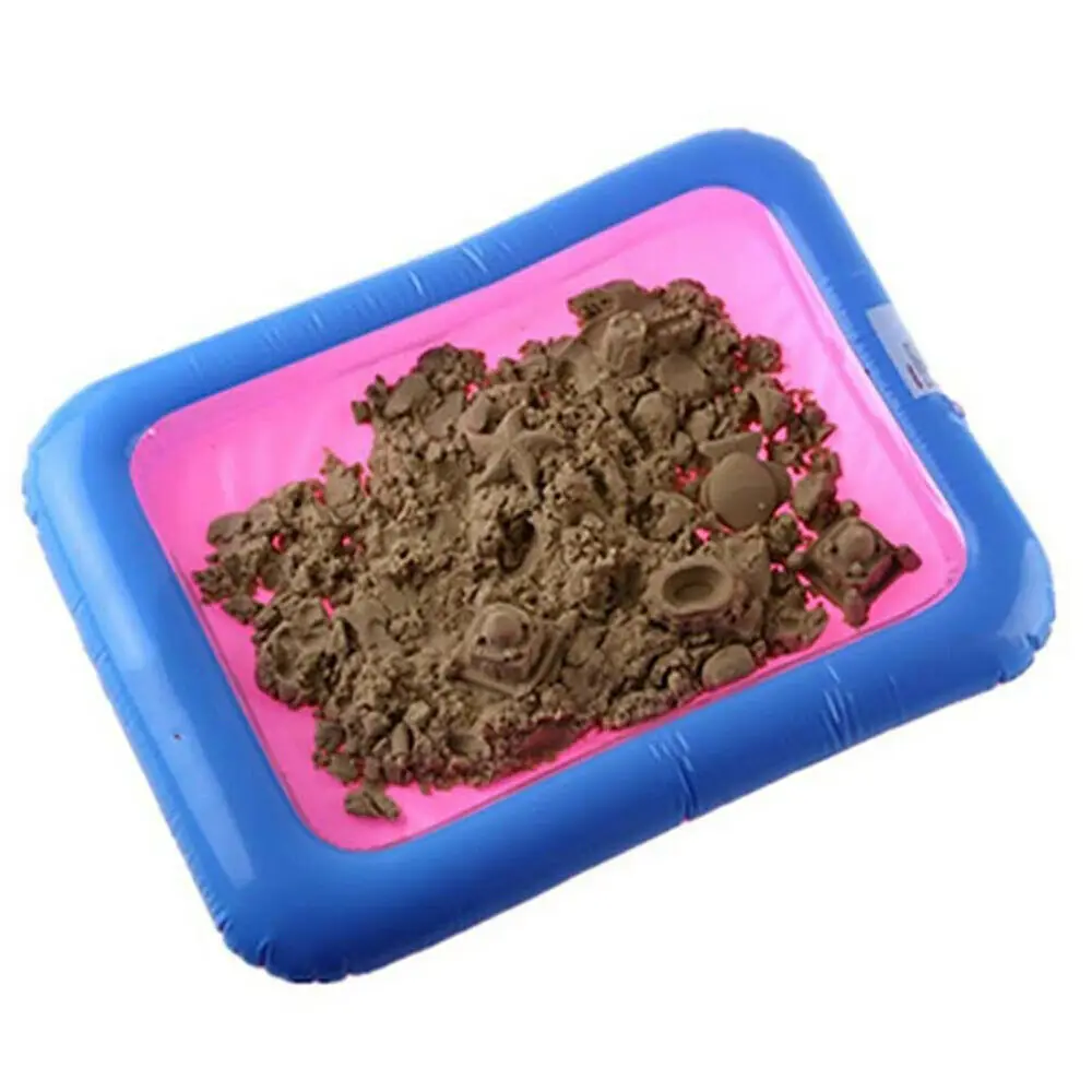 

60x45cm Space Sand Inflatable Sand Table Folding Environmental Protection Plastic Kids Children Party Play