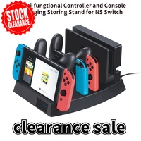 multifunction charging storing stand for nintend switch console ns left right joy con charger for nintend switch pro controller