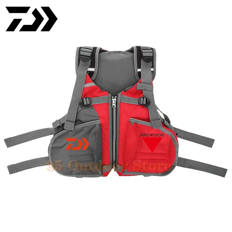 

Daiwa Outdoor Fishing Vests Swimming Life Jacket Canoe Kayaking Ocean Boats Rubber Boats Drifting Survival Jackets Vest