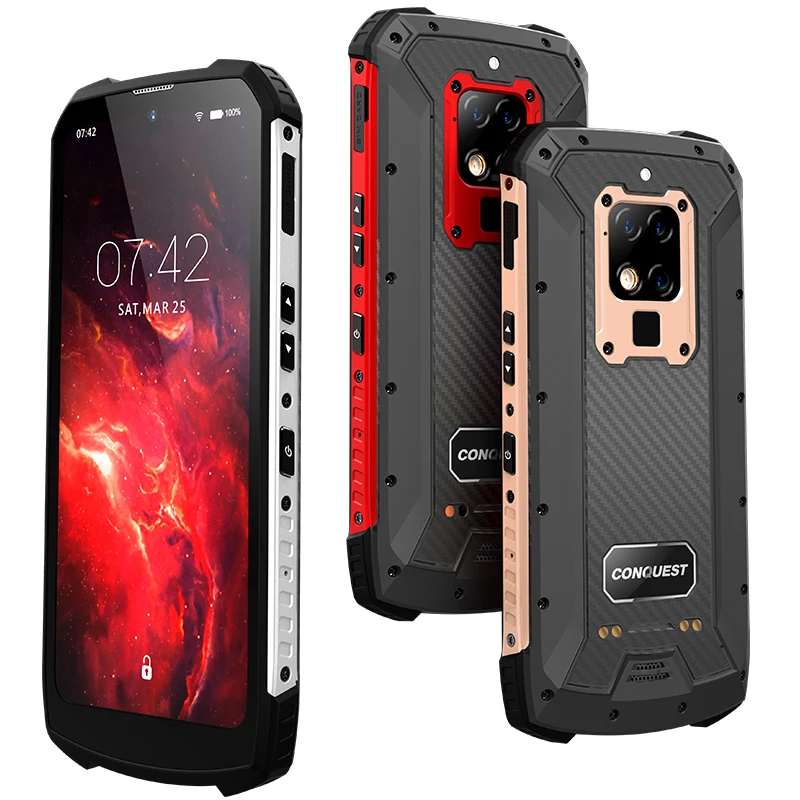 Смартфон Conquest S16 экран 5 99 дюймов восьмиядерный процессор Helio P90 ОЗУ 8 Гб ПЗУ 128/256