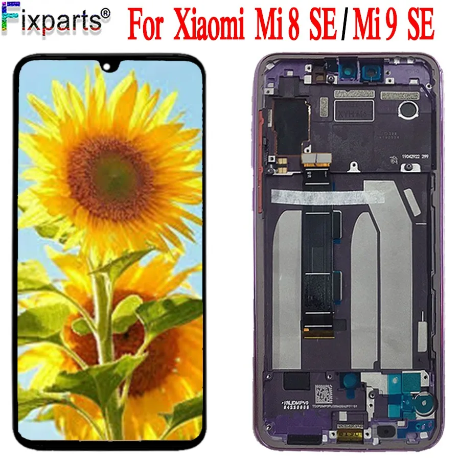 ЖК-дисплей для Xiaomi MI 9 SE Mi9 AMOLED сенсорный экран с дигитайзером сменный дисплей 5 97