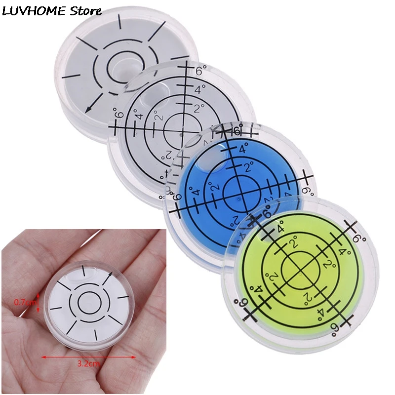 1 шт. 32*7 мм спиртовой пузырь градусов маркировка поверхности круглый