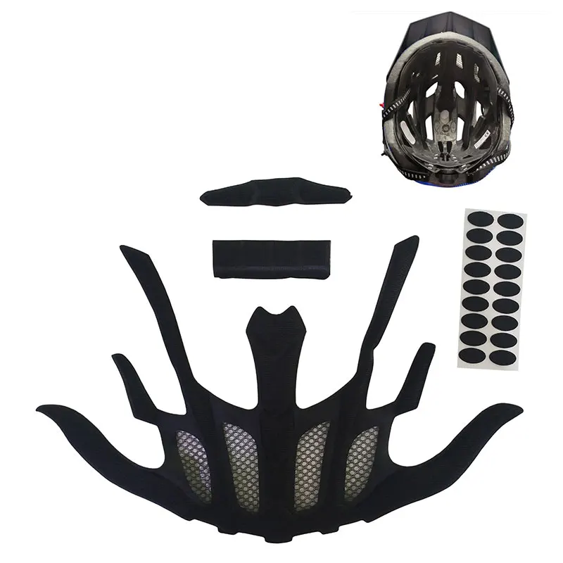 Подушечки для велосипедного шлема 1 комплект герметичная губка подкладка на