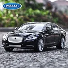 Welly 1:24 2010 Jaguar XJ, брелок для автомобильных ключей, имитационная модель автомобиля украшение для дома подарок игрушка Литье под давлением модель игрушка для мальчиков