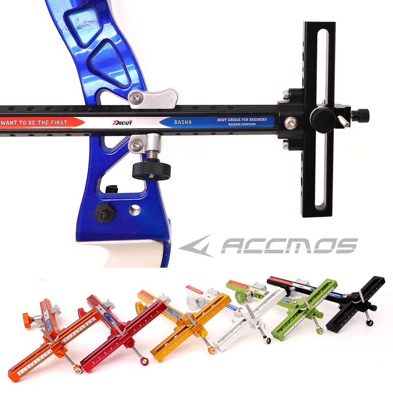 

Decut Archery Aluminum Recurve Bow Sights Laser Micro Adjust Optical Fiber Micro Optic Sight 1 Pins Hunting Shooting Accessory