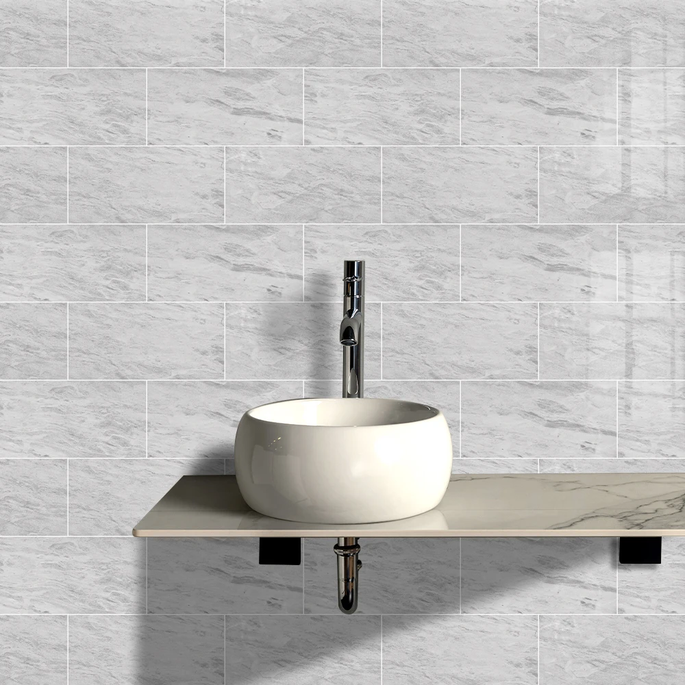 waterproof marble self adhesive wallpaper vinyl oil proof wall stickers kitchen bathroom room decoration tile sticky paper decal free global shipping