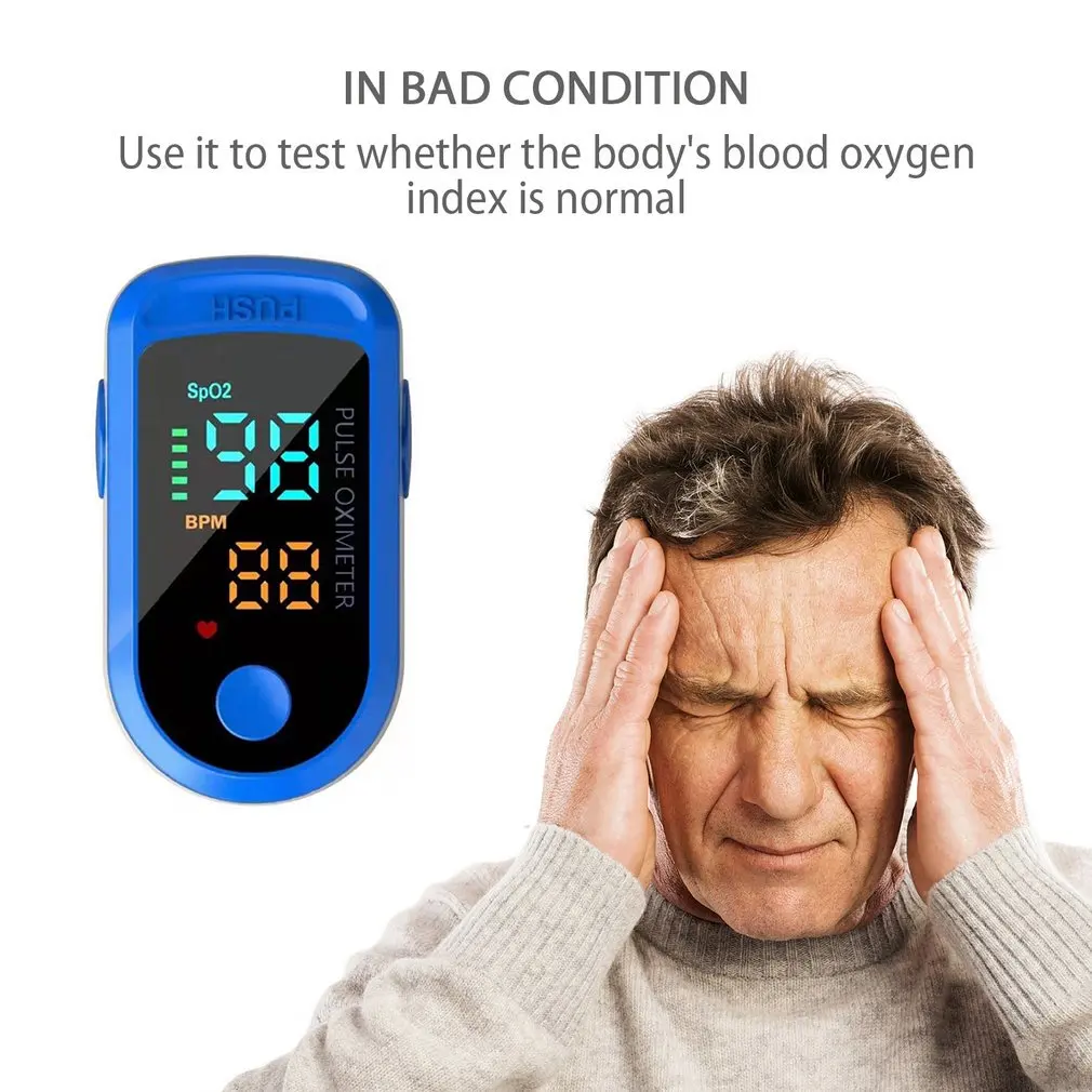 

Digital Finger Oximeter OLED Pulse Oximeter Display Oximeter A Finger Health Diagnostic Monitor Tool Medical Equipment