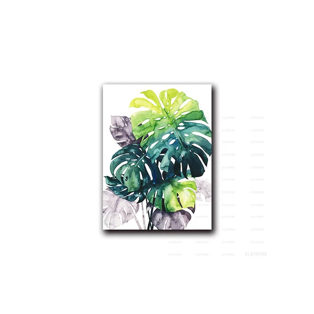 

Diamond Painting Diy 5D European Style Acrylic Material Stripe Sharp Green Plant Leaves Combination Pattern Background Living